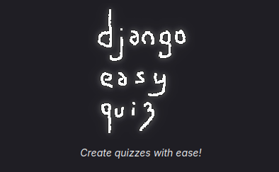 Logo du projet Django Easy Quiz.